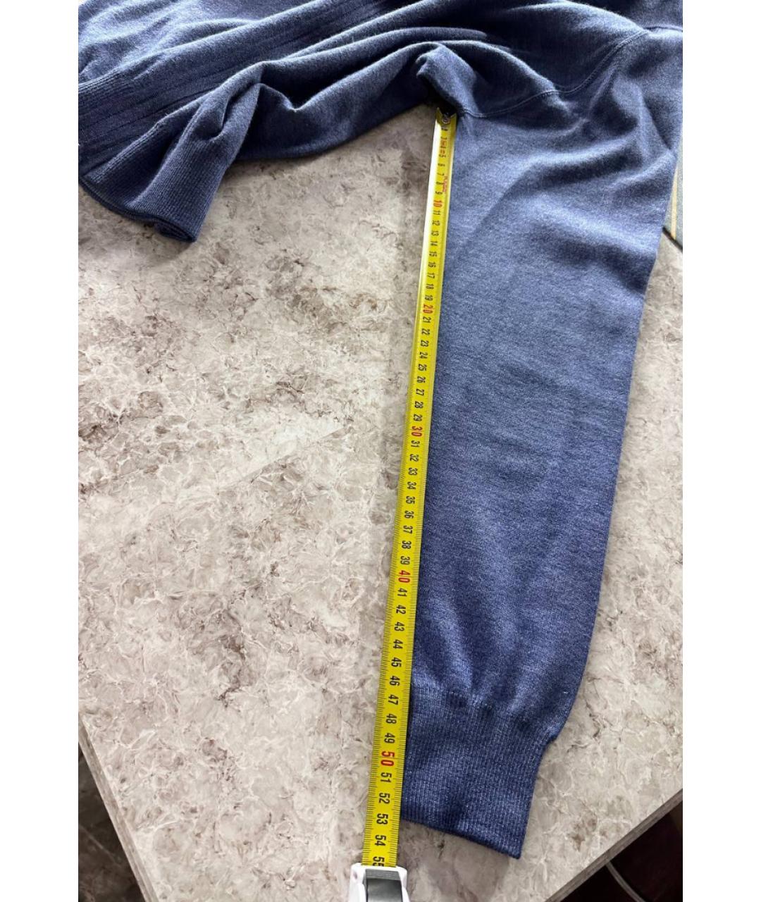 KITON Синий кардиган, фото 5