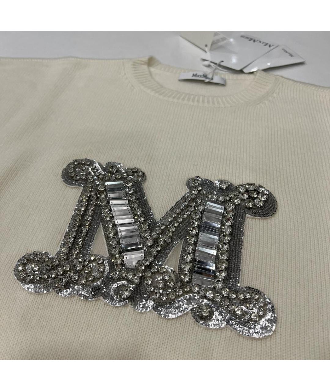 MAX MARA Белый джемпер / свитер, фото 3