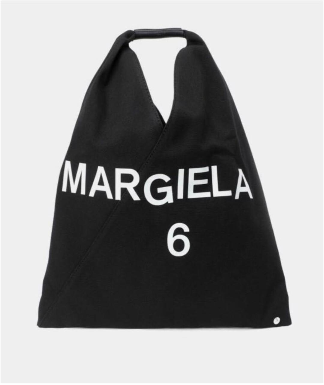 MM6 MAISON MARGIELA Черная тканевая сумка через плечо, фото 4