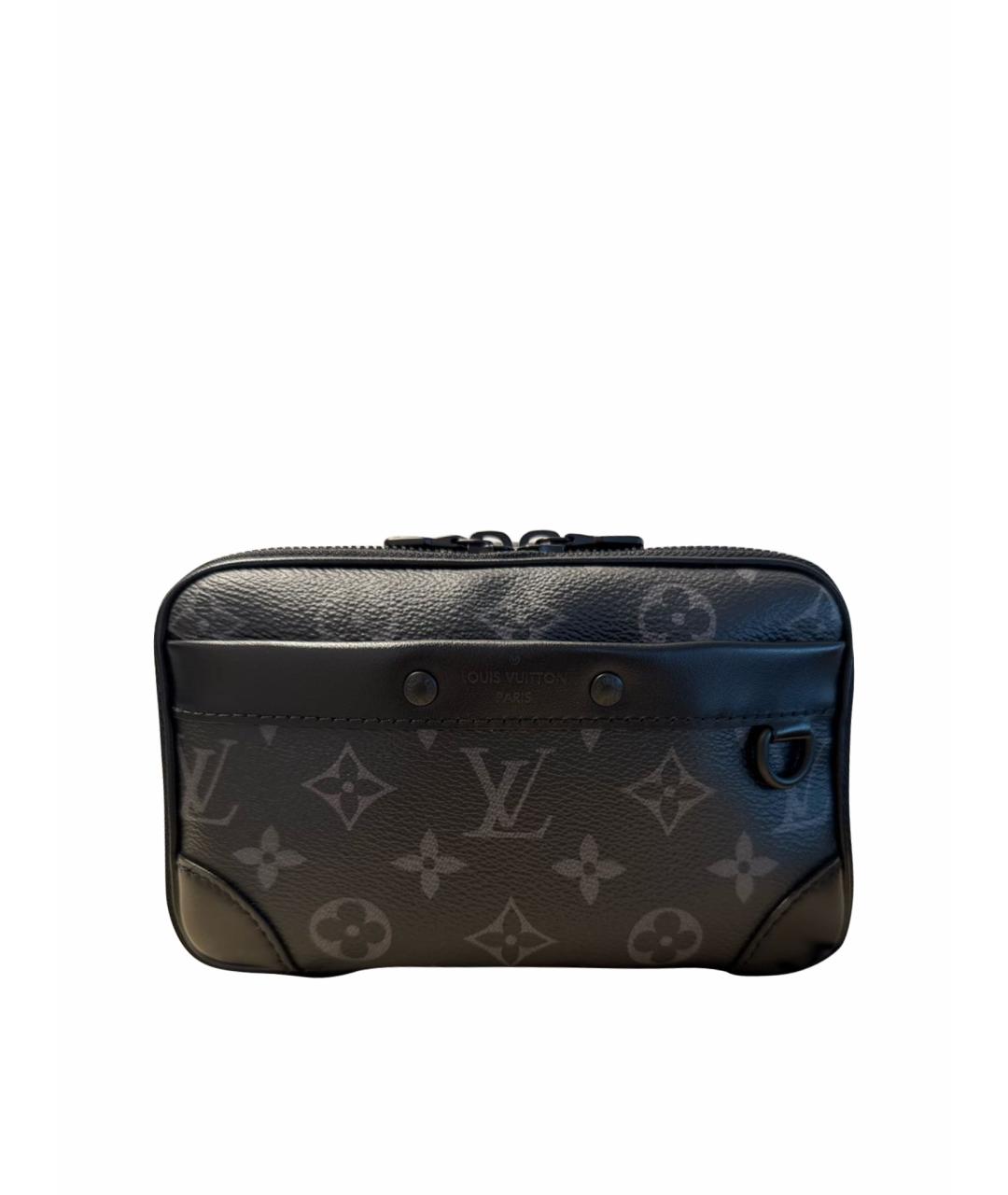 LOUIS VUITTON Черная сумка на плечо, фото 1