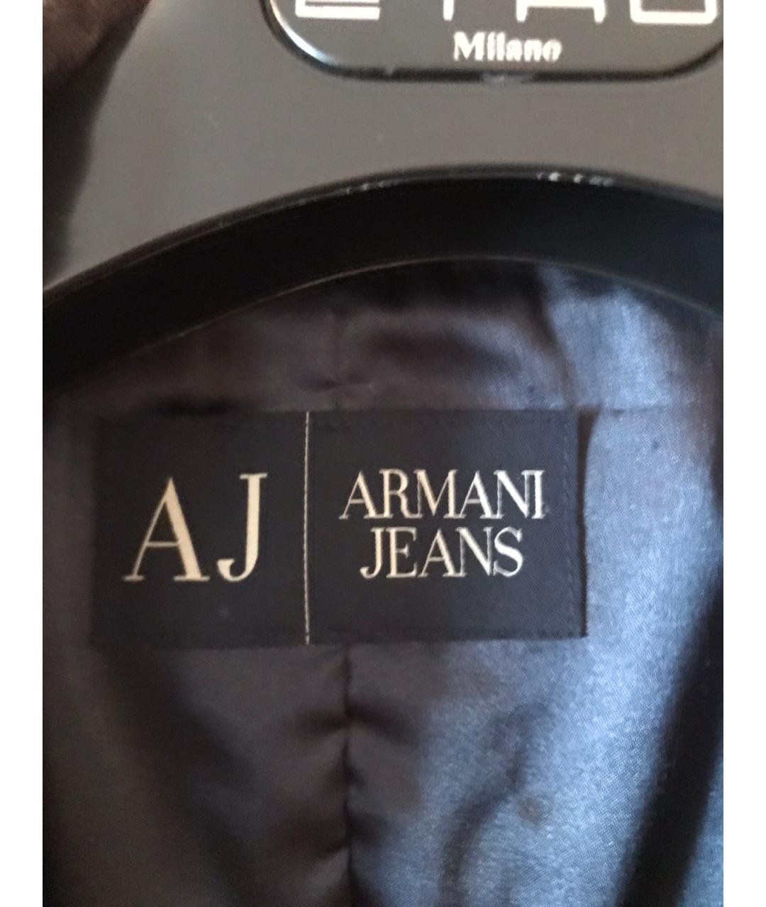 ARMANI JEANS Черный пиджак, фото 3