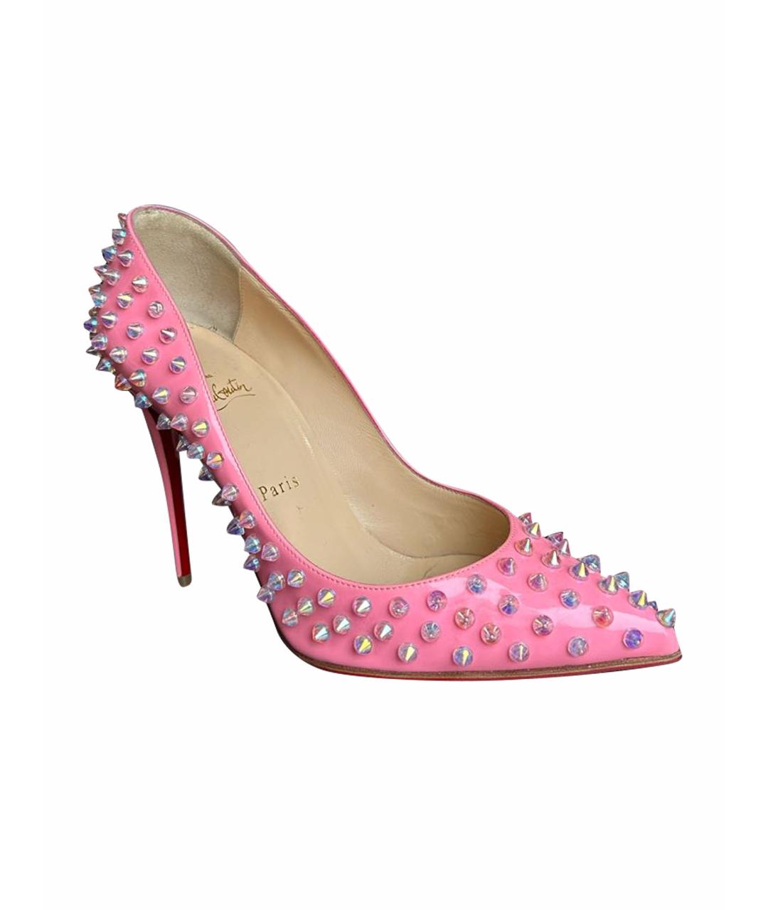 CHRISTIAN LOUBOUTIN Розовые туфли, фото 1