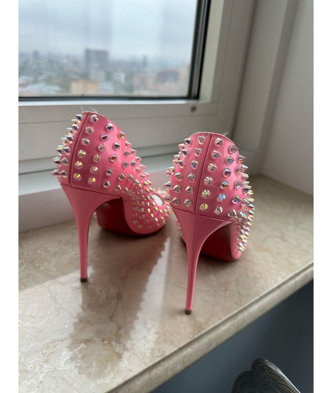 CHRISTIAN LOUBOUTIN Розовые туфли, фото 3