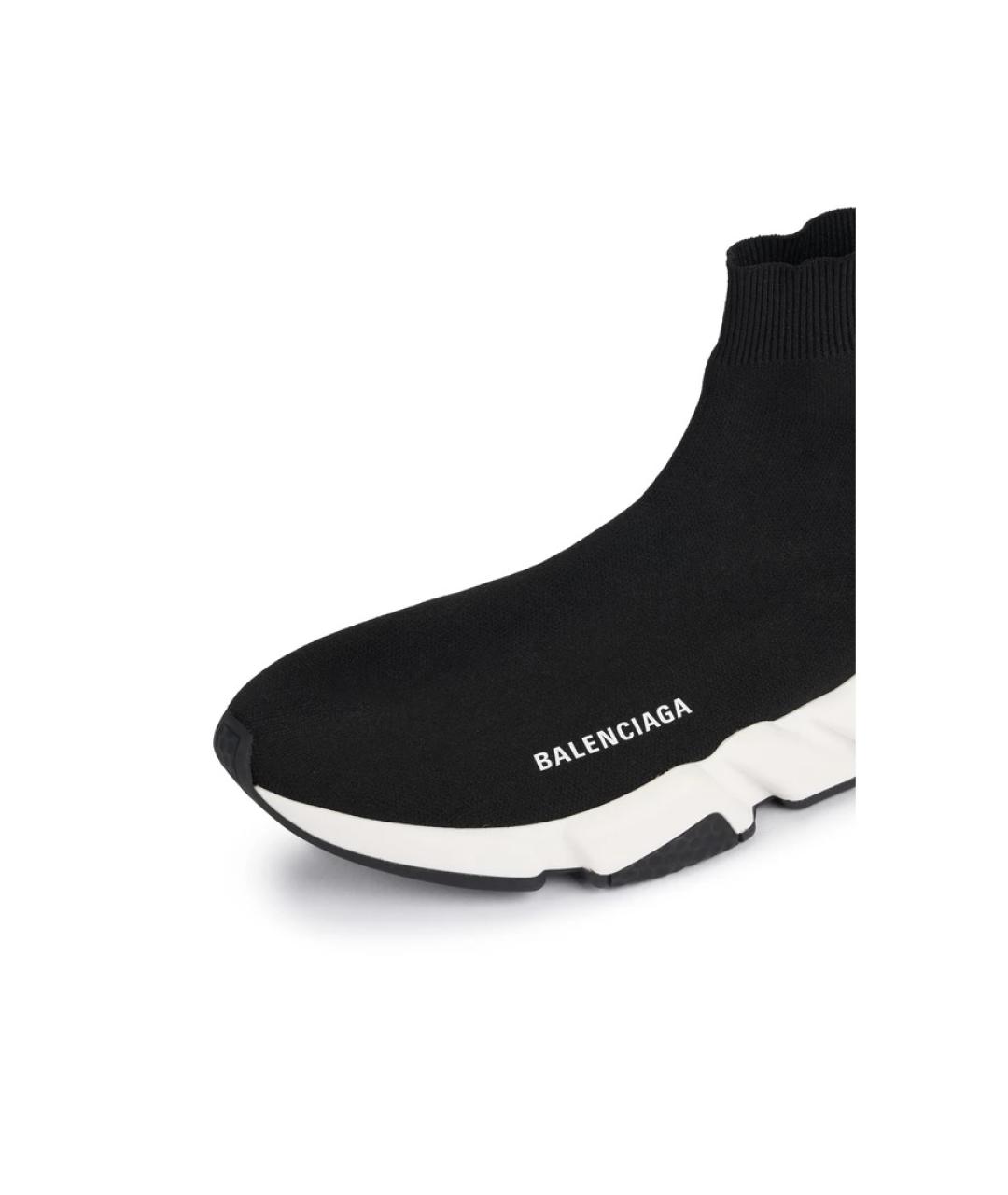 BALENCIAGA Черные кроссовки, фото 3