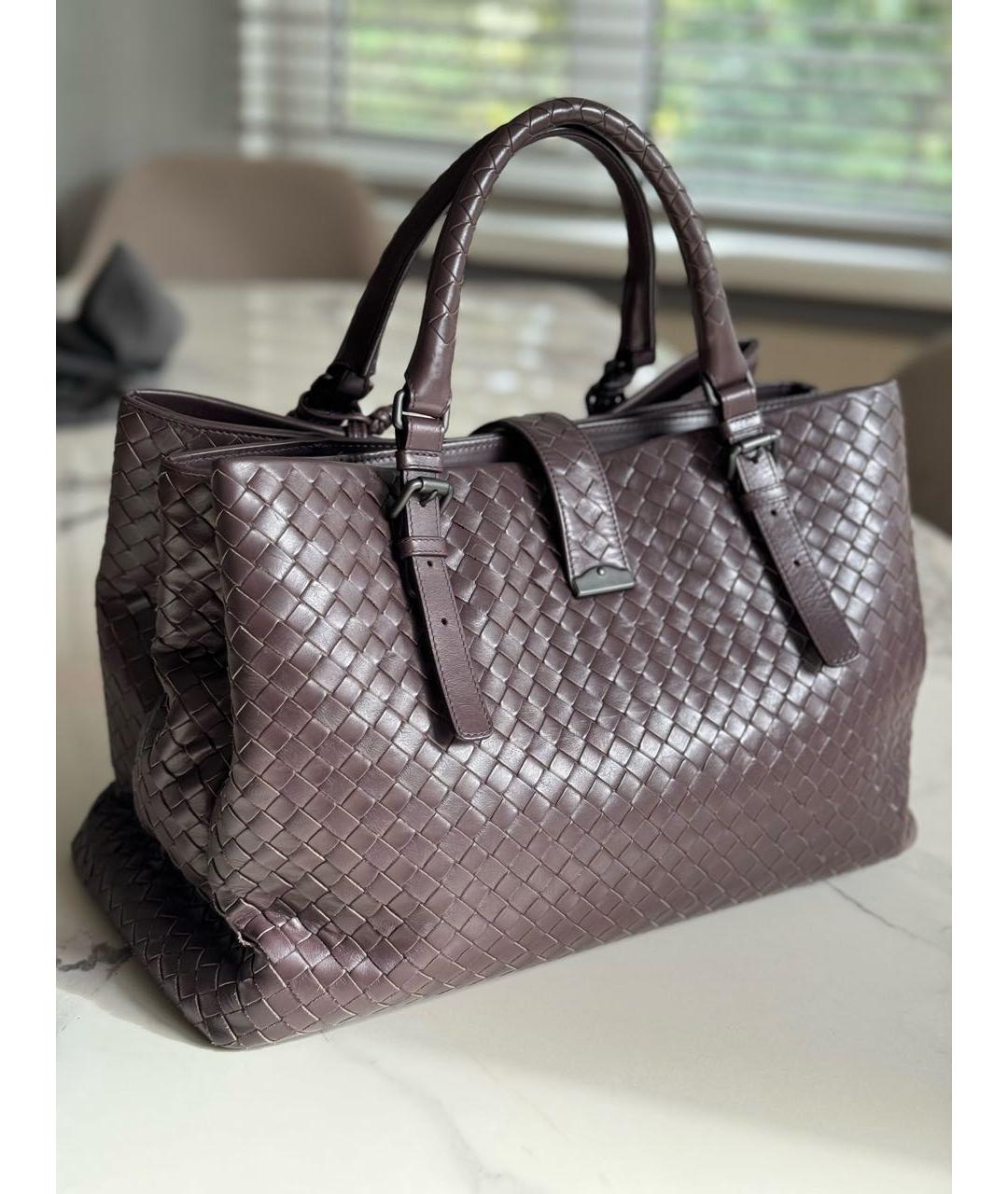 BOTTEGA VENETA Кожаная сумка с короткими ручками, фото 2