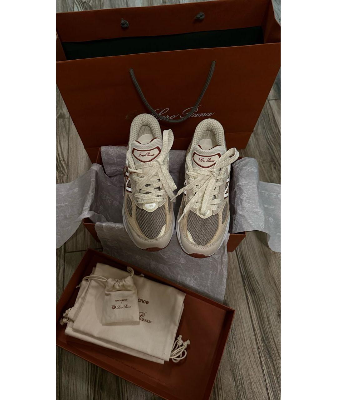 NEW BALANCE Бежевые кроссовки, фото 3