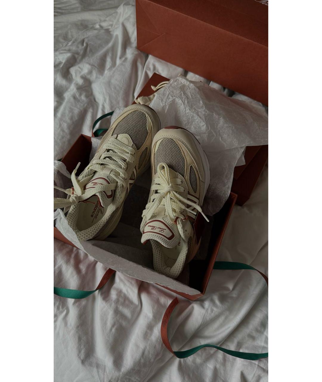 NEW BALANCE Бежевые кроссовки, фото 2