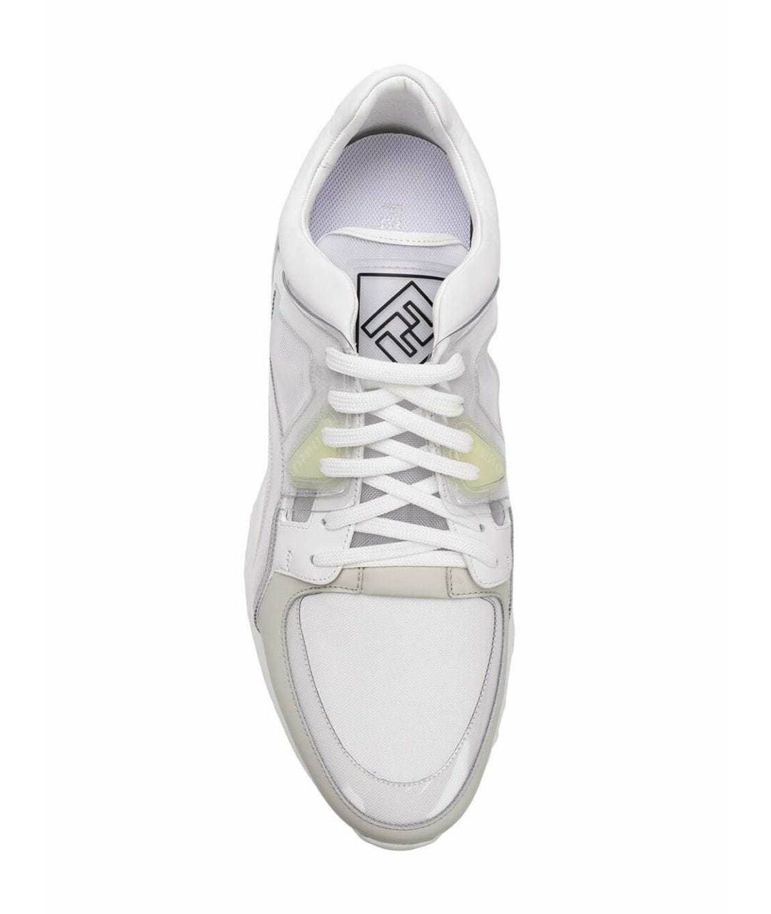 FENDI Белые низкие кроссовки / кеды, фото 2