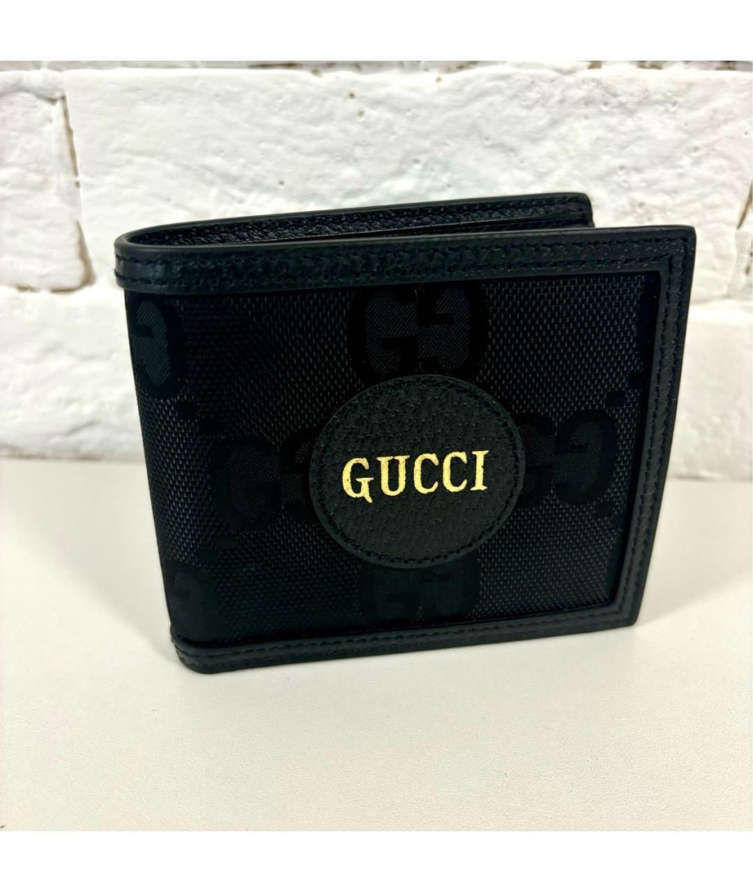 GUCCI Черный кожаный кошелек, фото 9