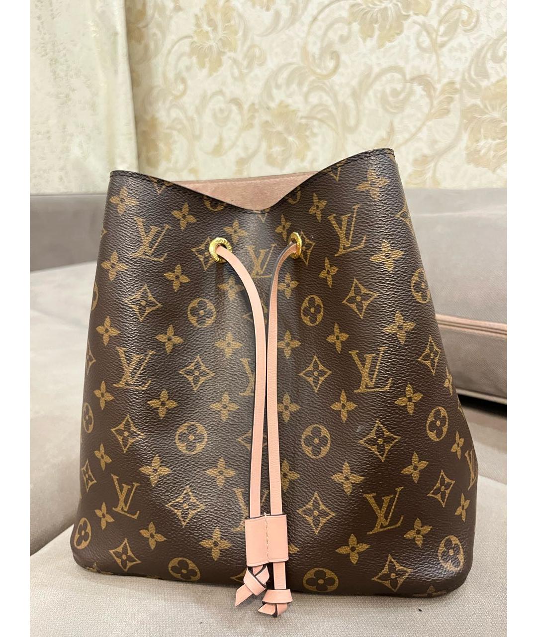 LOUIS VUITTON Розовая сумка тоут, фото 9