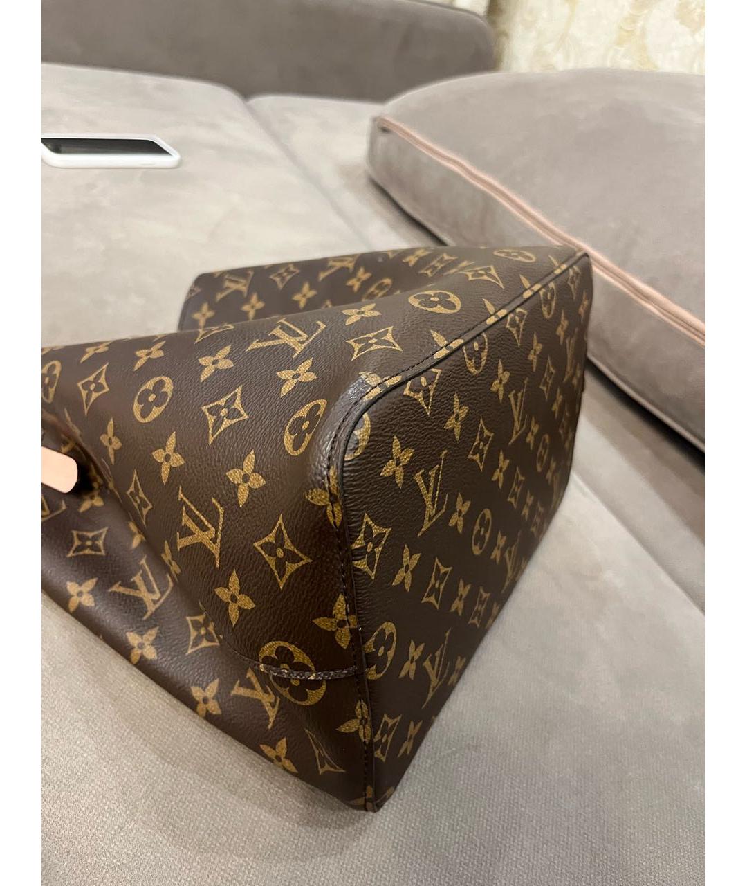 LOUIS VUITTON Розовая сумка тоут, фото 2