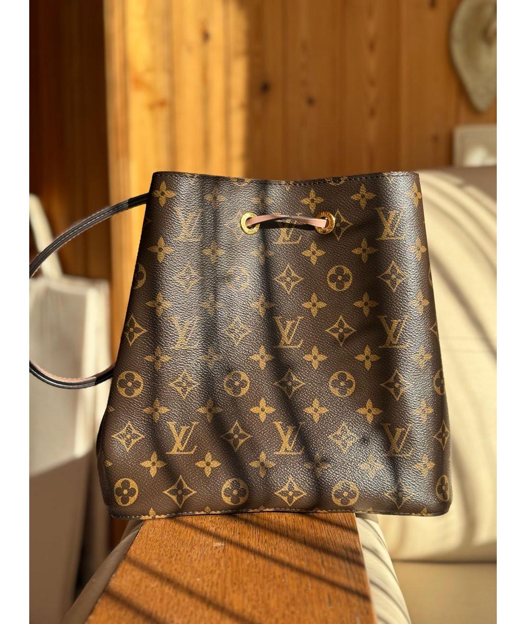 LOUIS VUITTON Розовая сумка тоут, фото 6