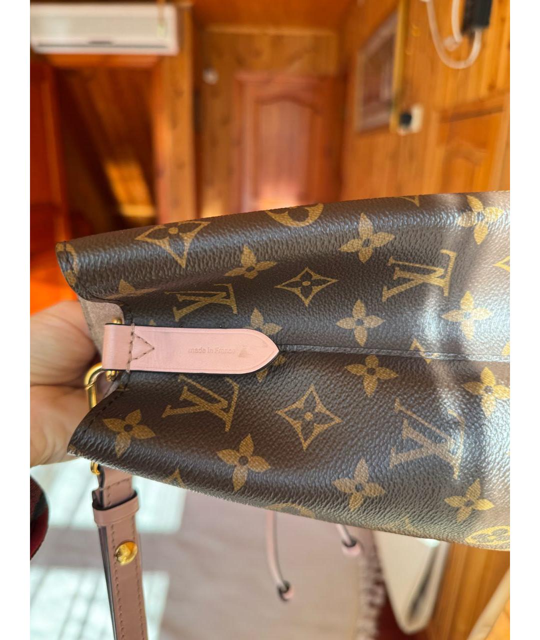 LOUIS VUITTON Розовая сумка тоут, фото 4