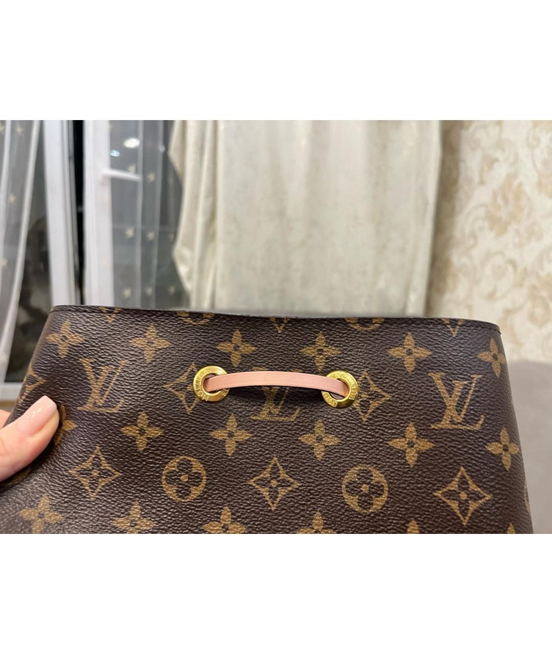 LOUIS VUITTON Розовая сумка тоут, фото 6