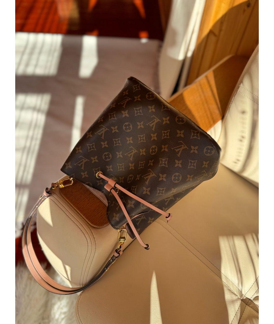 LOUIS VUITTON Розовая сумка тоут, фото 3