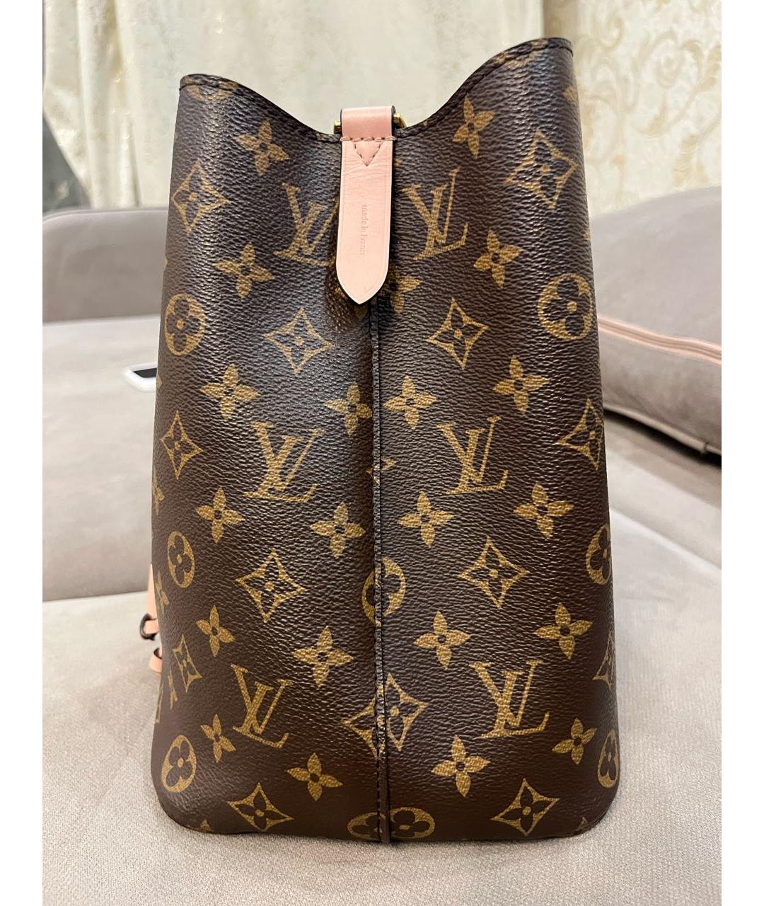 LOUIS VUITTON Розовая сумка тоут, фото 4