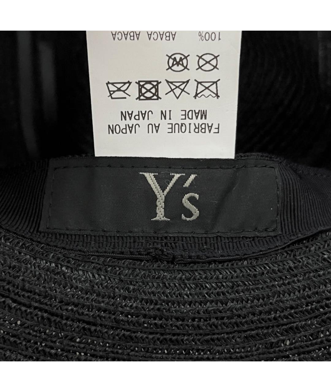 YOHJI YAMAMOTO Черная шляпа, фото 6