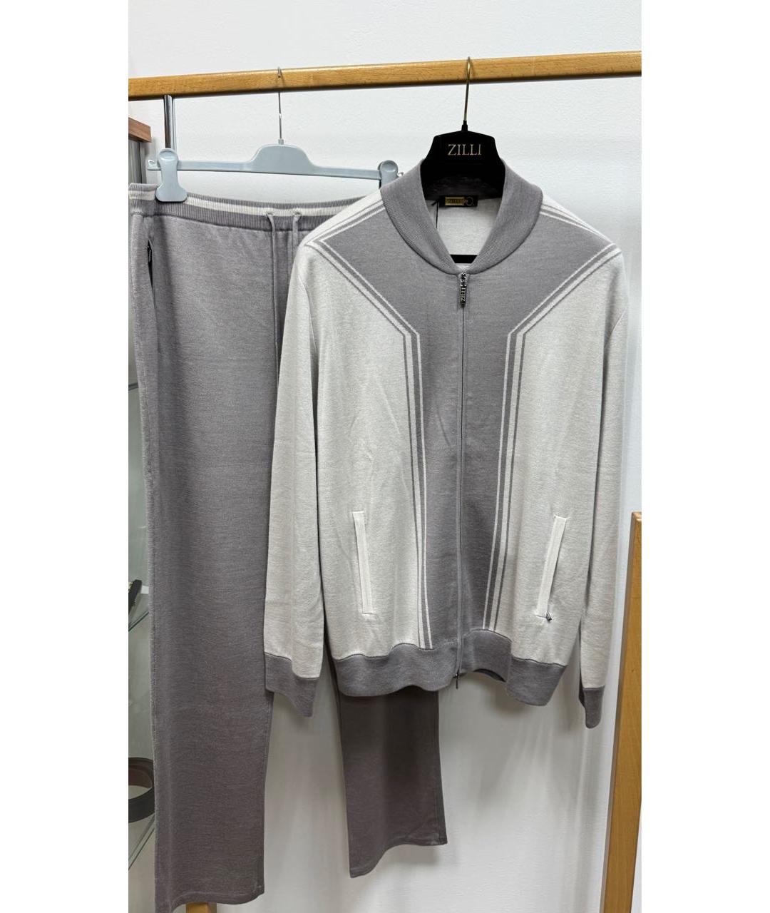 ZILLI Бежевый кашемировый спортивный костюм, фото 8