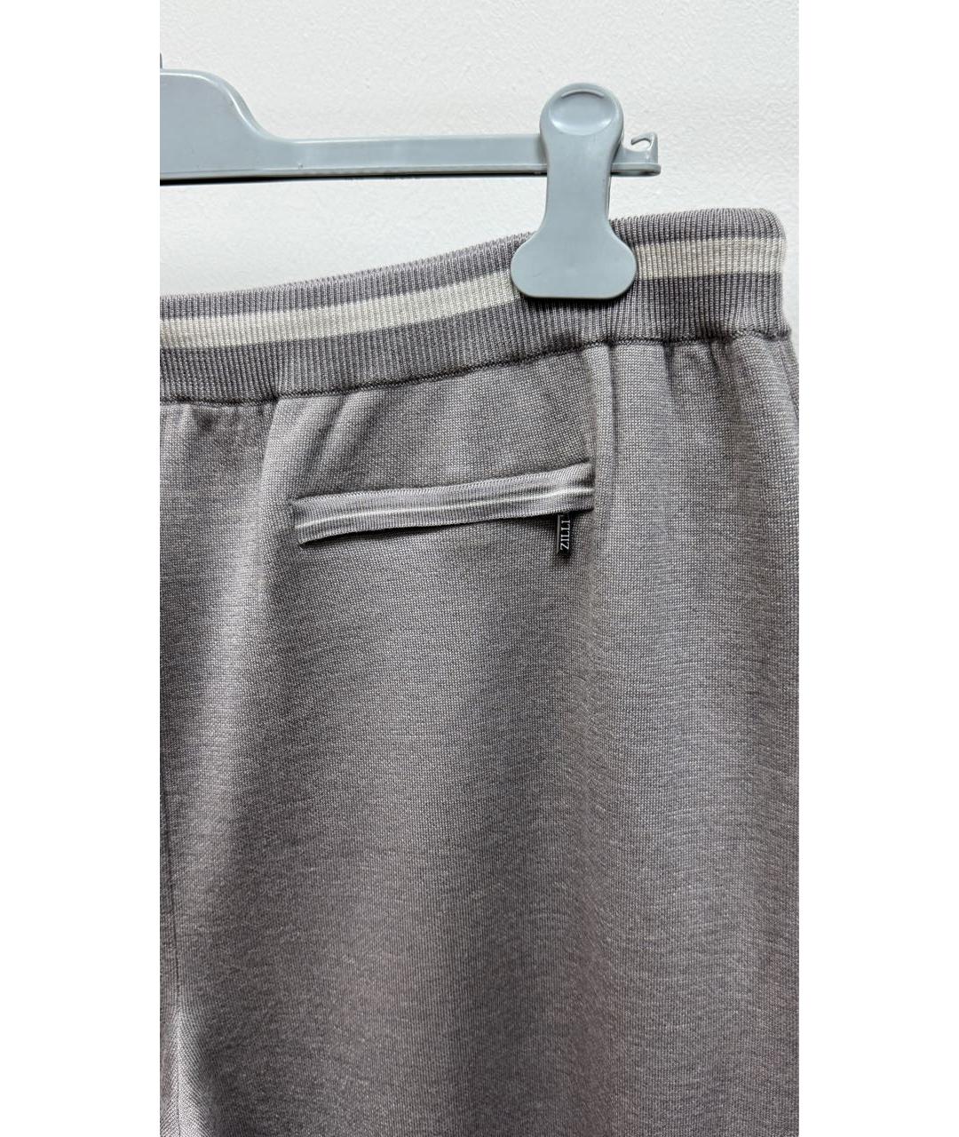 ZILLI Бежевый кашемировый спортивный костюм, фото 6