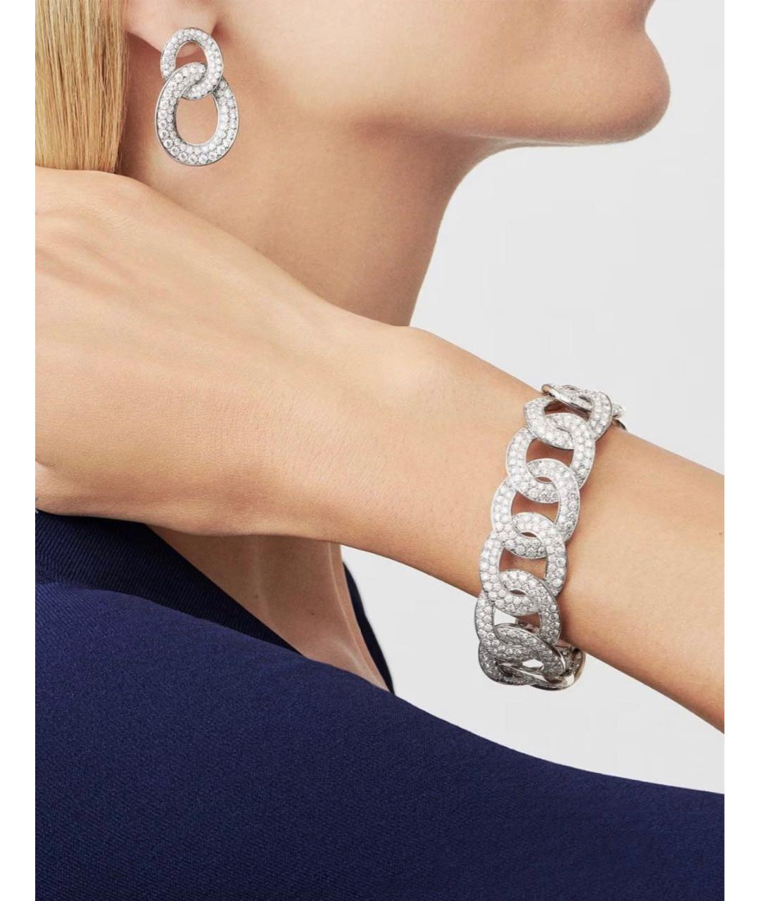 VAN CLEEF & ARPELS Серебрянный браслет из белого золота, фото 5