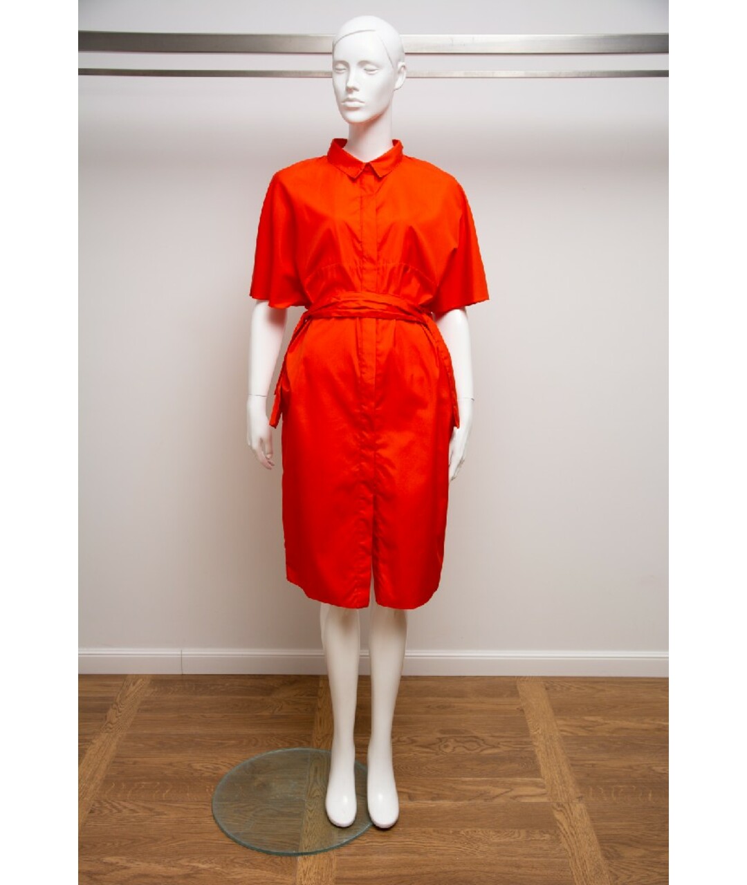 FENDI Красное хлопковое платье, фото 8