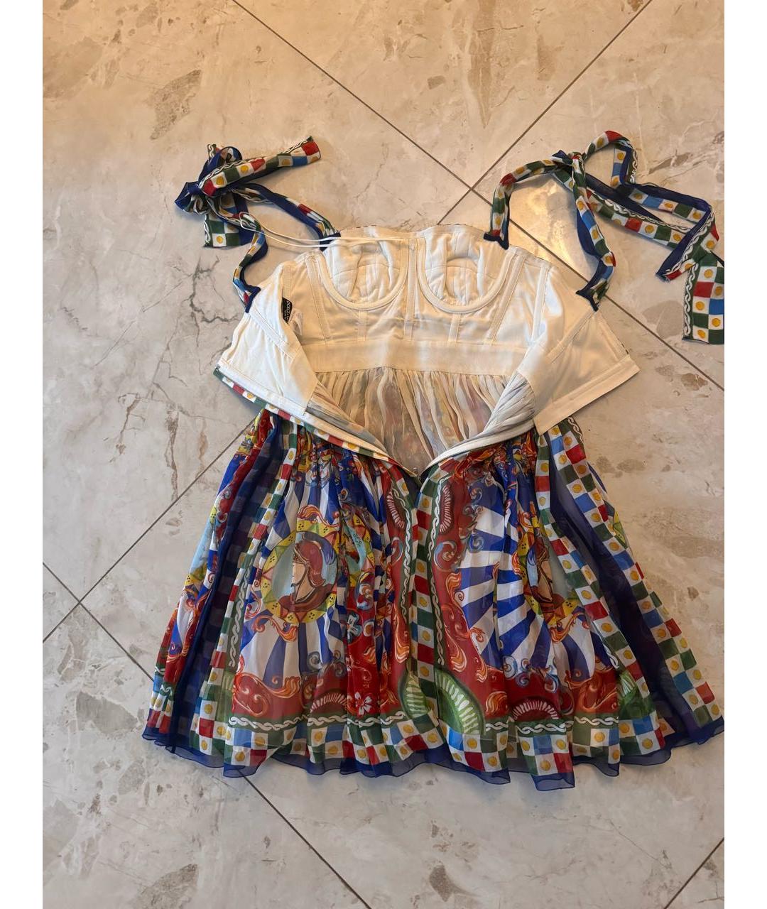 DOLCE&GABBANA Шелковый сарафан, фото 4