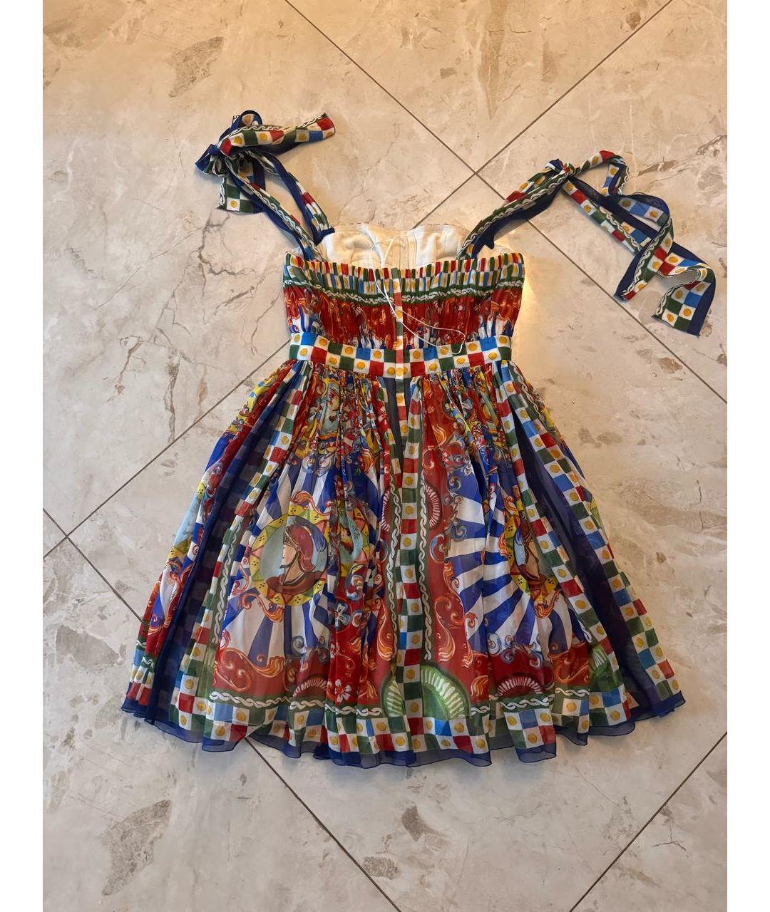 DOLCE&GABBANA Шелковый сарафан, фото 2