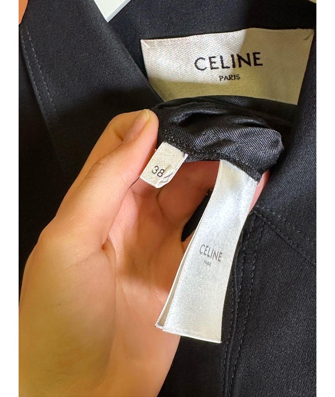 CELINE Черный комбинезон, фото 5