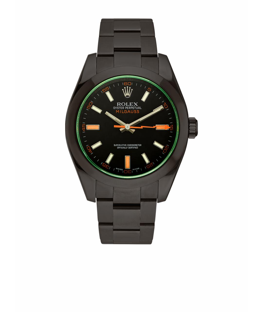 ROLEX Черные часы, фото 1