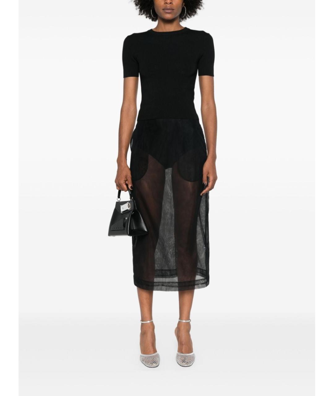 BALENCIAGA Черная футболка, фото 3