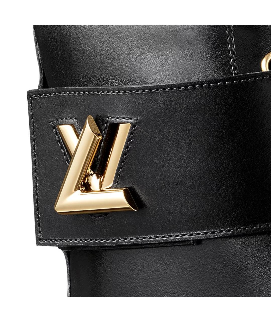 LOUIS VUITTON Черные ботинки, фото 3