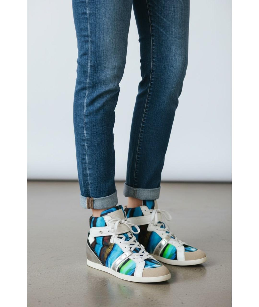 BARBARA BUI Мульти текстильные ботильоны, фото 7