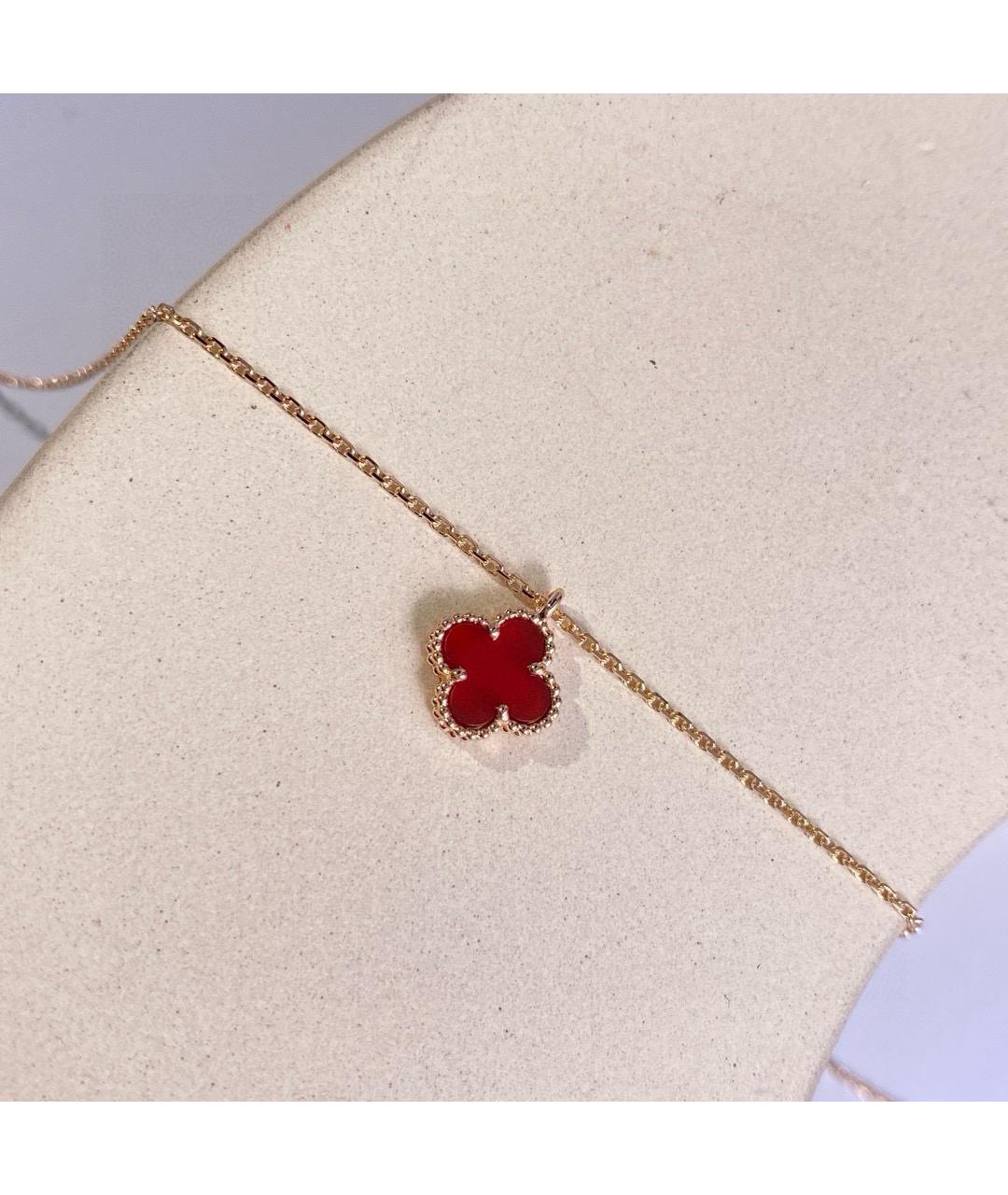 VAN CLEEF & ARPELS Красная подвеска из розового золота, фото 6