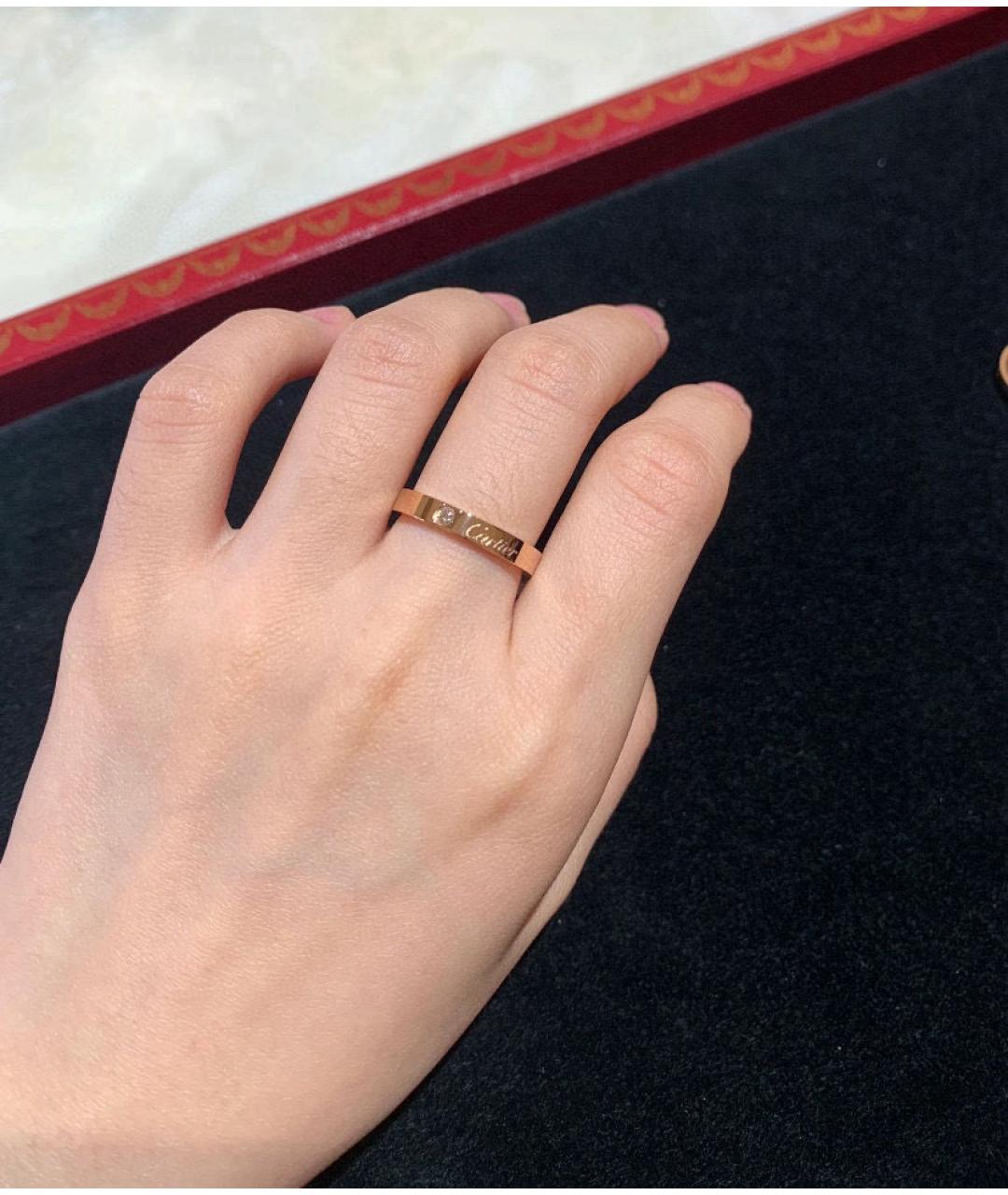 CARTIER Розовое кольцо из розового золота, фото 5