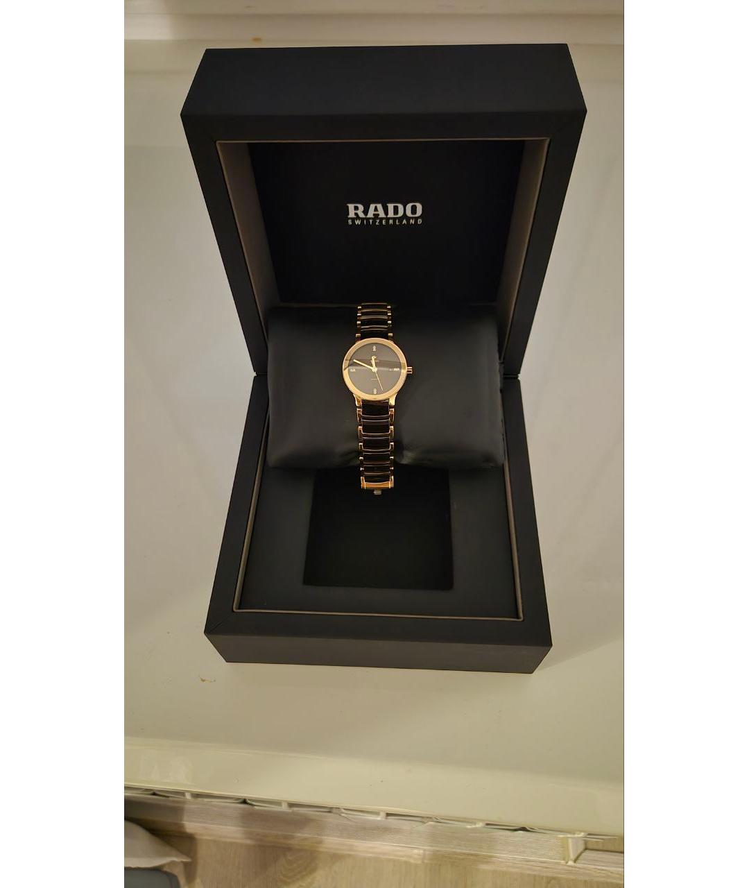 RADO Золотые часы, фото 5