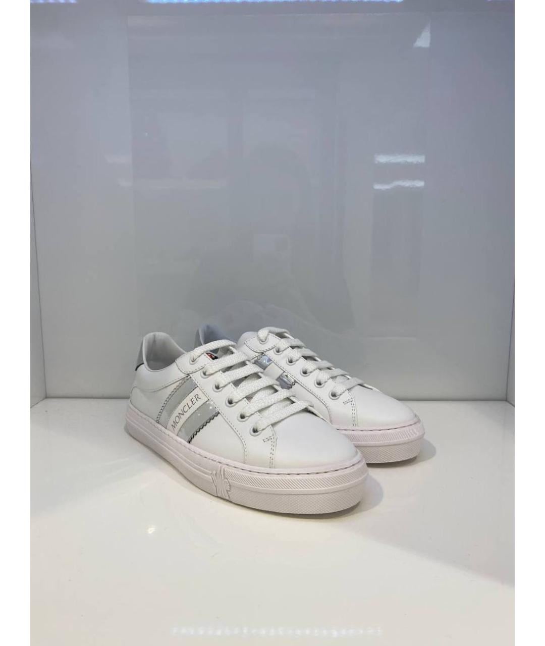 MONCLER Белые кеды, фото 3