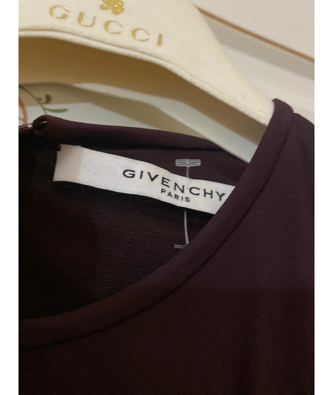 GIVENCHY Фиолетовое вискозное вечернее платье, фото 3