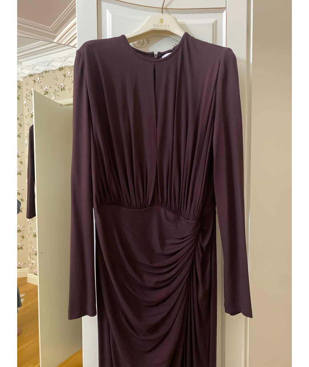GIVENCHY Фиолетовое вискозное вечернее платье, фото 2