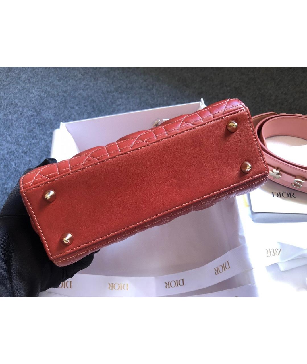 CHRISTIAN DIOR Мульти кожаная сумка с короткими ручками, фото 6
