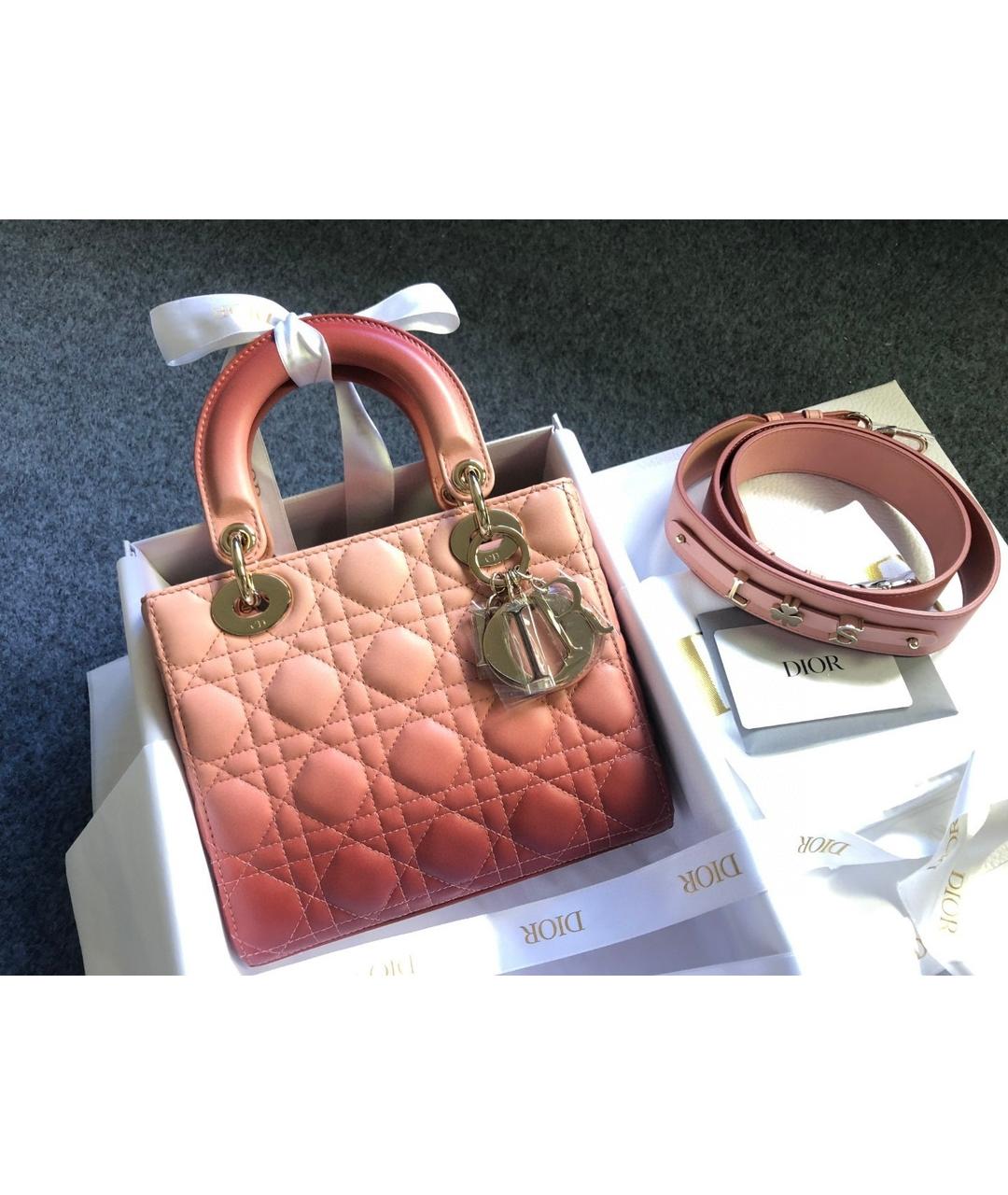 CHRISTIAN DIOR Мульти кожаная сумка с короткими ручками, фото 7