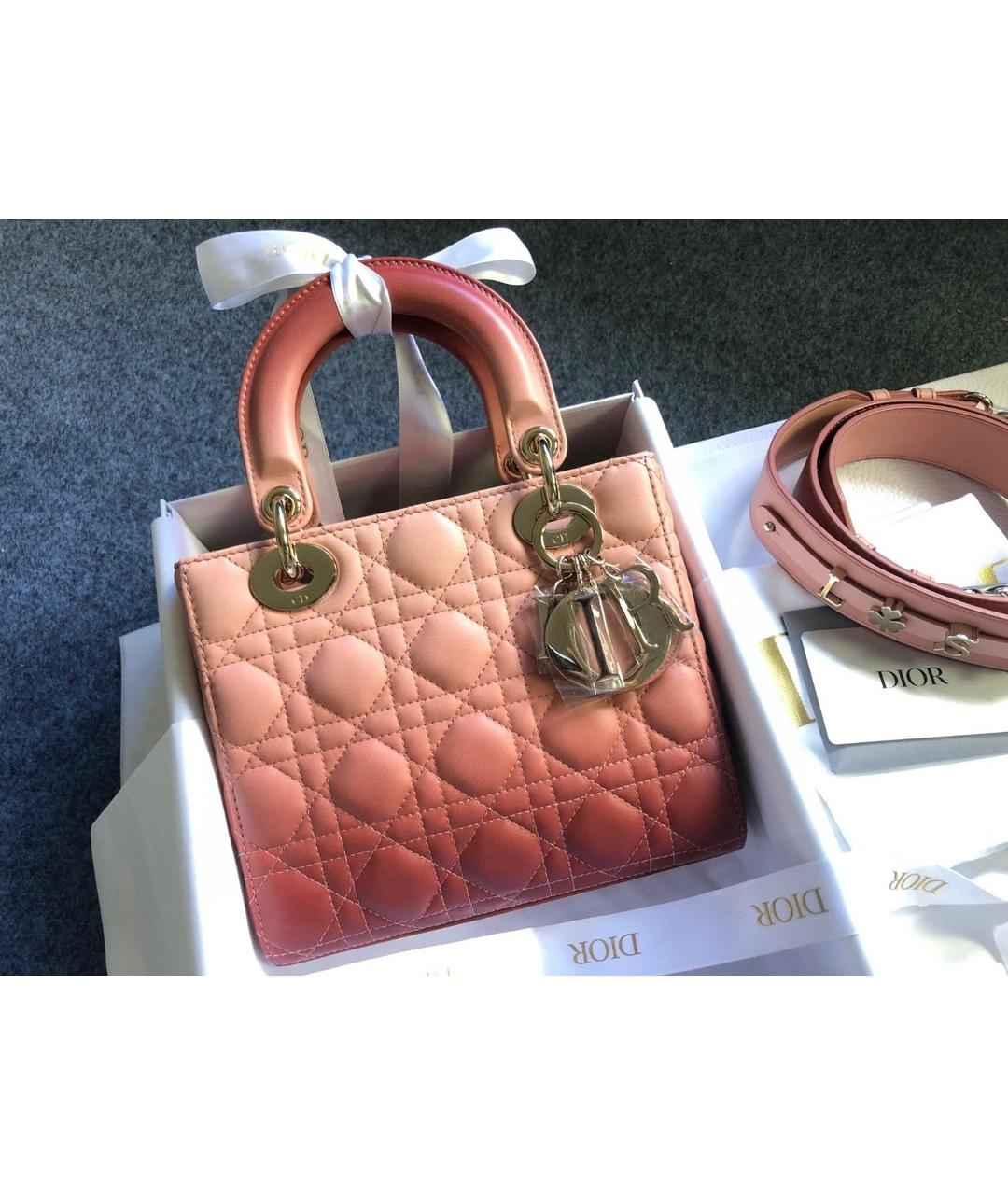 CHRISTIAN DIOR Мульти кожаная сумка с короткими ручками, фото 2