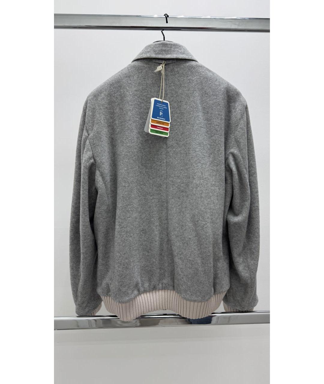 KIRED Серая кашемировая куртка, фото 3