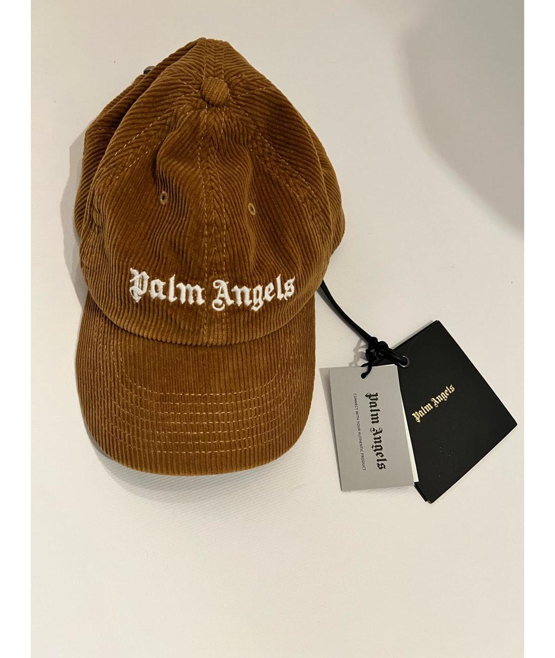 PALM ANGELS Коричневая кепка, фото 7