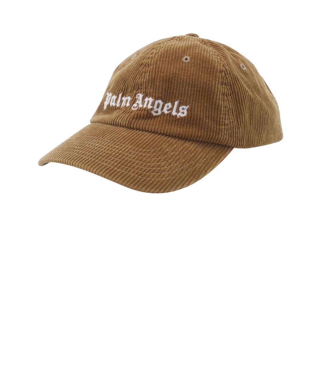 PALM ANGELS Коричневая кепка, фото 1