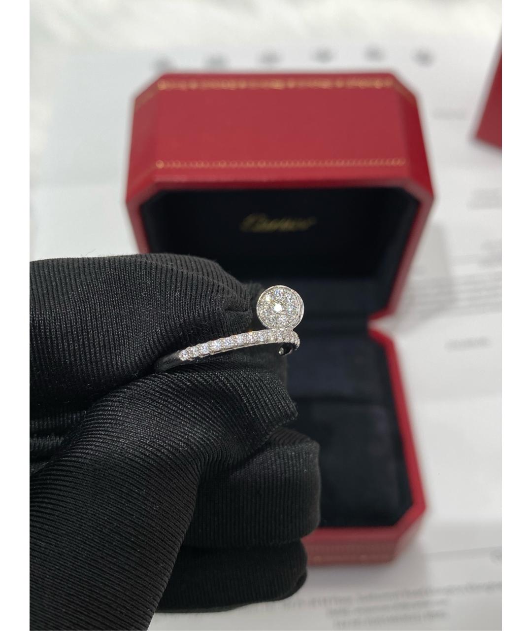CARTIER Серебряное кольцо из белого золота, фото 5