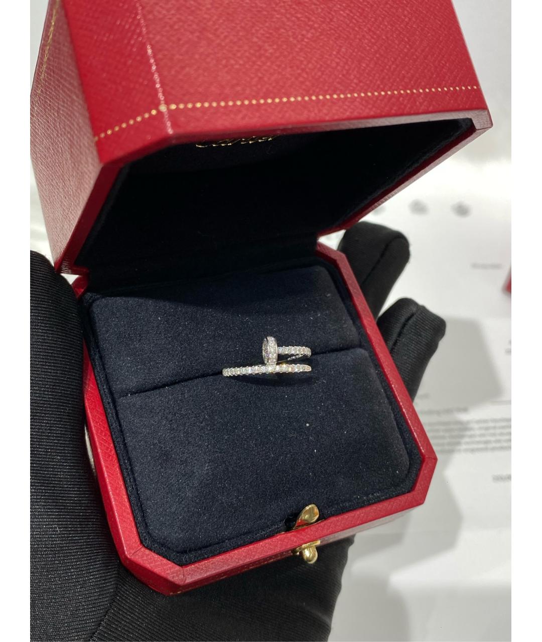 CARTIER Серебряное кольцо из белого золота, фото 7