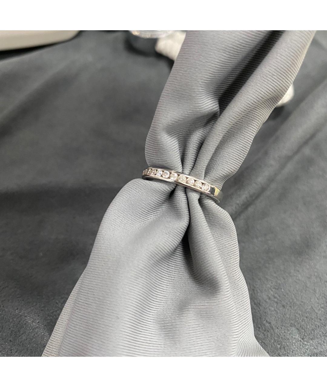 TIFFANY&CO Серебряное платиновое кольцо, фото 5