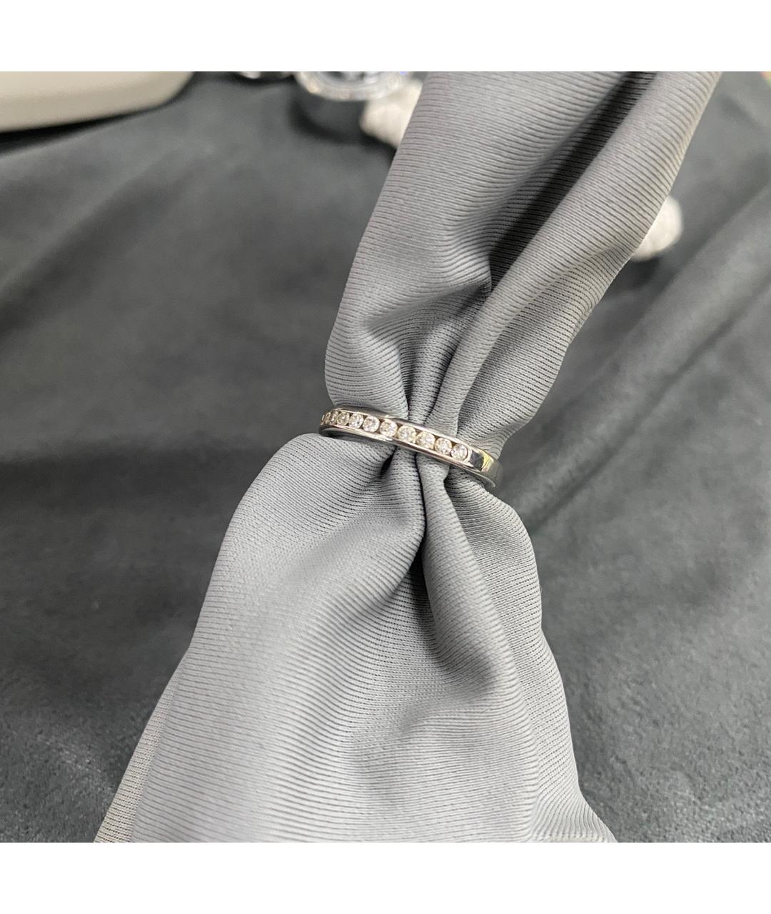 TIFFANY&CO Серебряное платиновое кольцо, фото 6