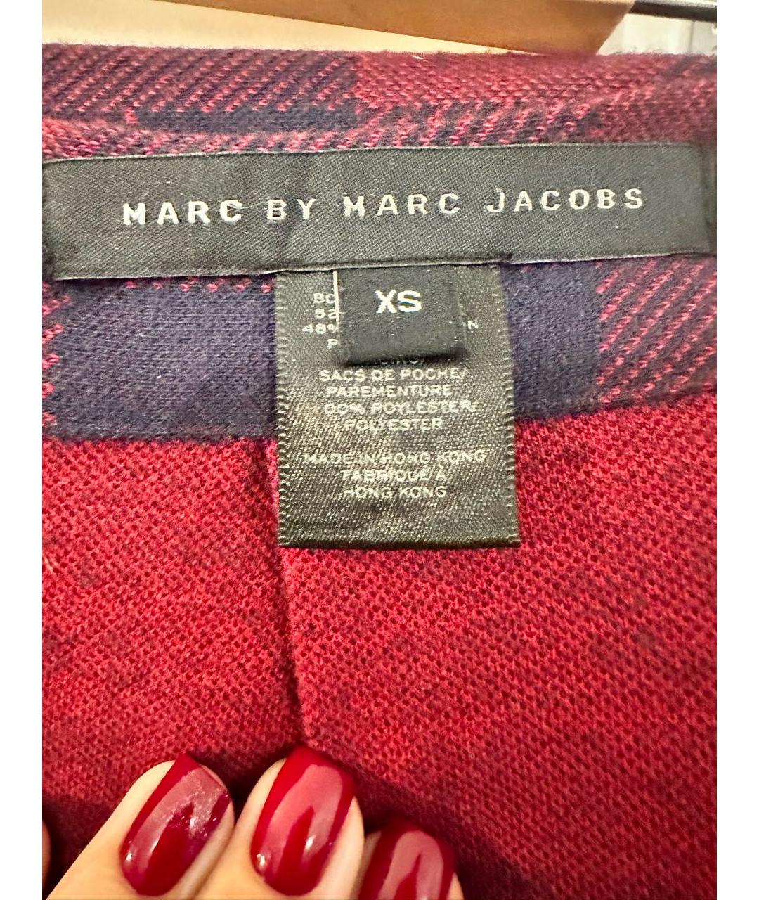 MARC BY MARC JACOBS Мульти шерстяная юбка мини, фото 5