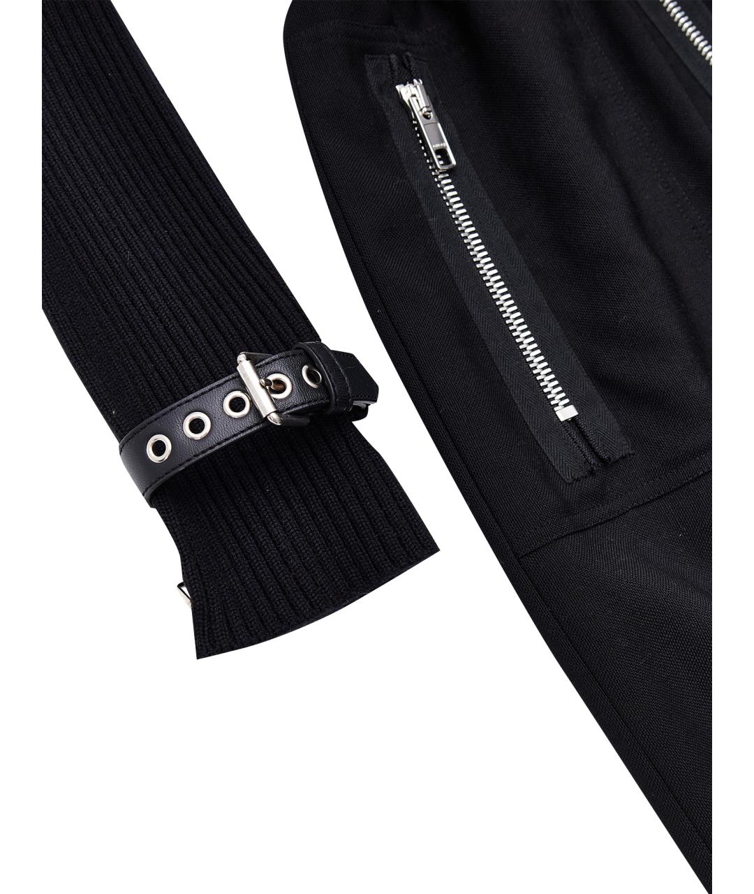 GUCCI Черное шерстяное повседневное платье, фото 7